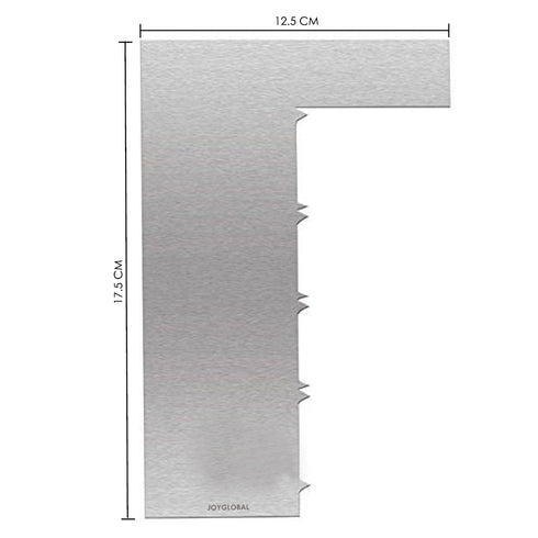 Stainless Steel (L) Shape Scraper Smoothner