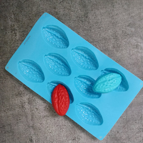 Silicone Cocoa Pod Mold - 35g Food Grade Mould