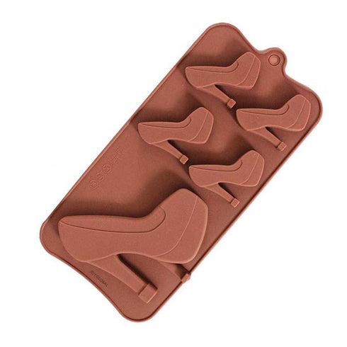 Silicone Multiple Sized Heels Shaped Mould