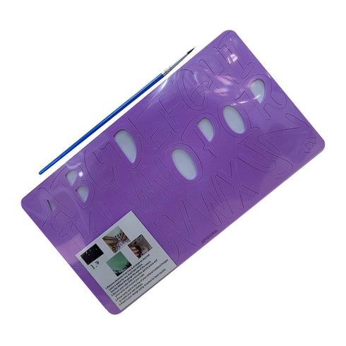 Alphabet Sweet Stamp for Cake Message Embossing