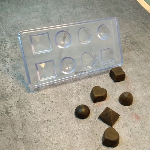 Mixed Shape Chocolate Mold - 5 Grams