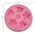 Silicone Mix Flower Mould - 6 Cavity