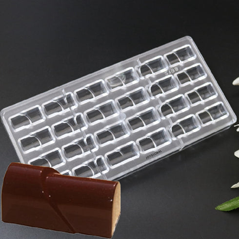Polycarbonate Chocolate Log Mould - 10 Grams