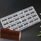Polycarbonate Chocolate Log Mould - 10 Grams