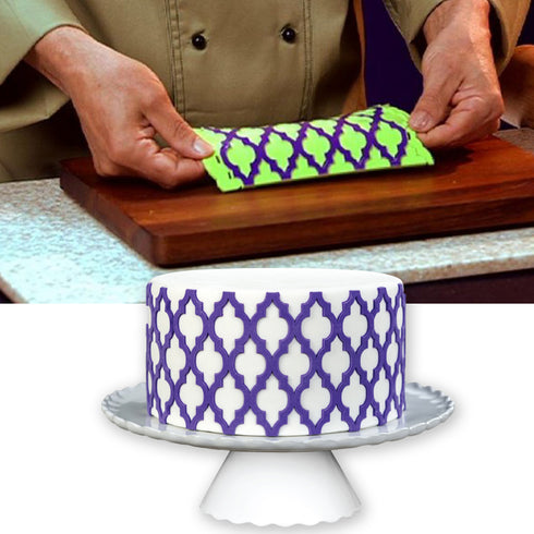 Moroccan Lattice Silicone Onlay