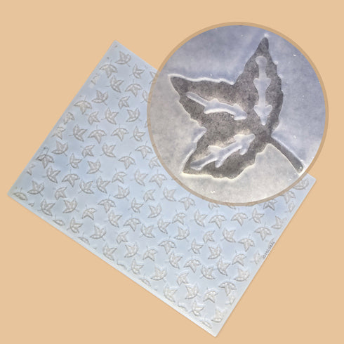 Silicone Maple Leaf Texture Mat