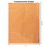200 Sheets Big Embossed Chocolate Wrappers - ORANGE