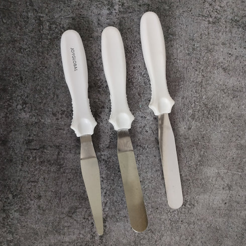 3 Piece Set Palette Knife Spatulas