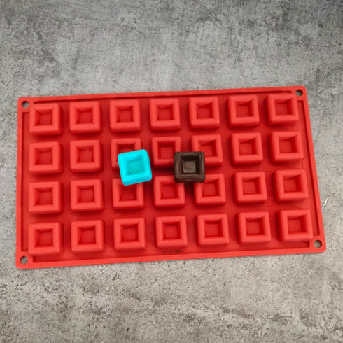 Silicone Square Chocolate Mould