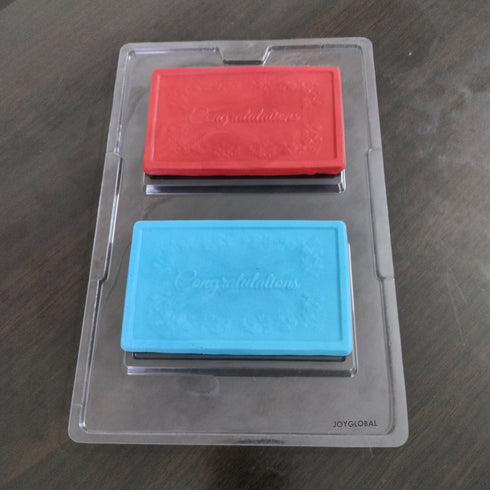 Cacao Congratulations PVC Chocolate Mould