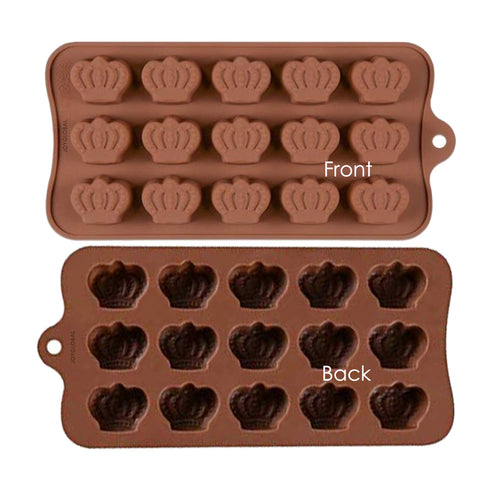 Silicone Crown Shape Mould - 15 Cavity