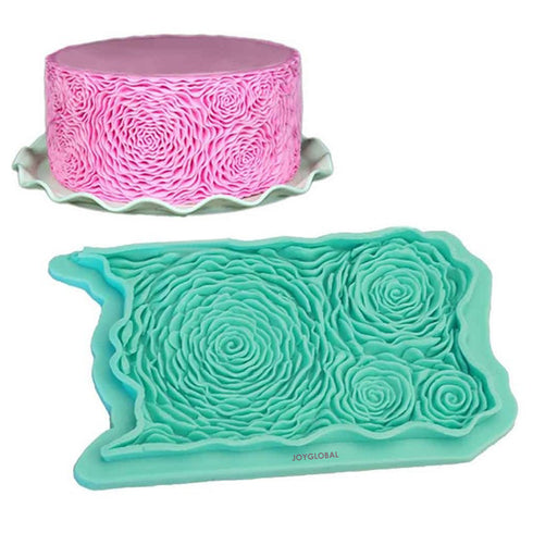 Silicone Rose Impression Mould - Style 2