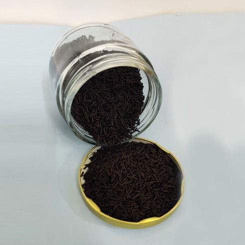 Edible Chocolate Vermicelli Sprinkles - 250 Grams