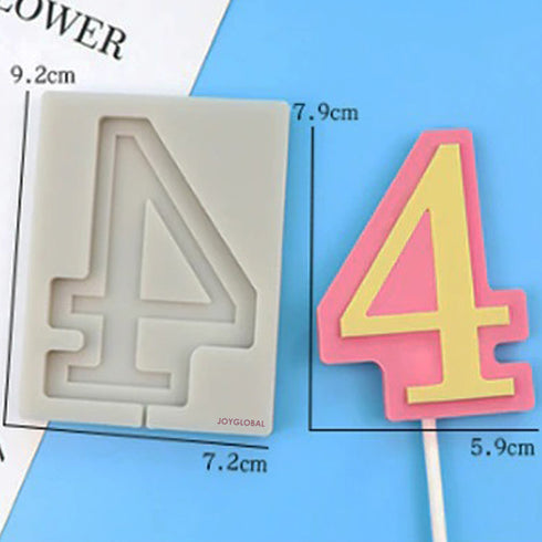 Silicone Lollipop Mold for Easy Baking and Quick Release