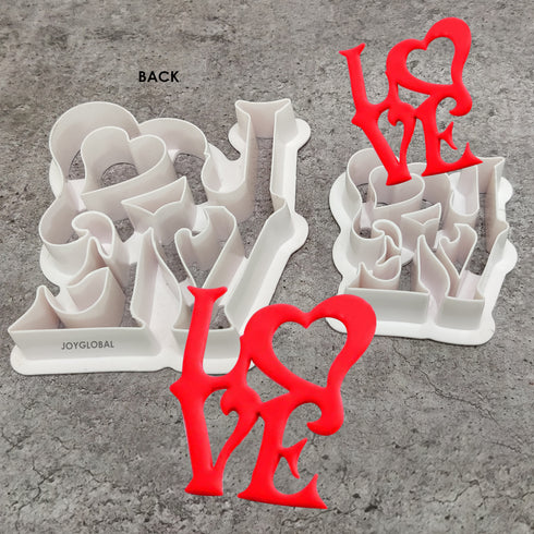 Plastic Love Cut Outs Cutter