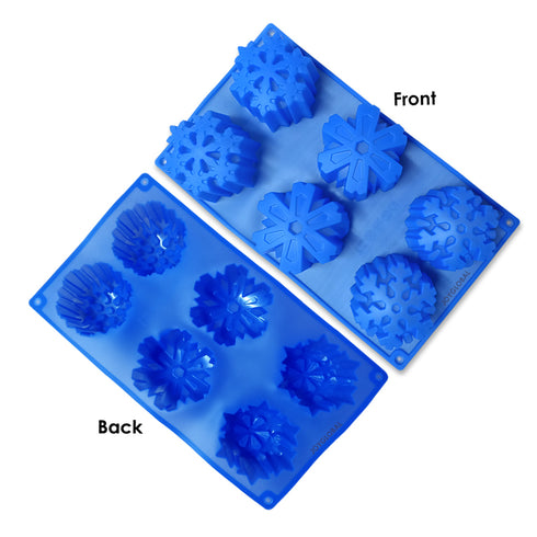 Silicone Snowflake Mould - 130 Grams
