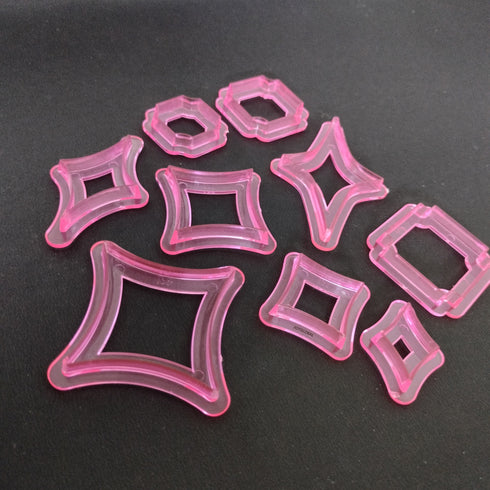 9 Piece/Set Modern Square Cutter Set