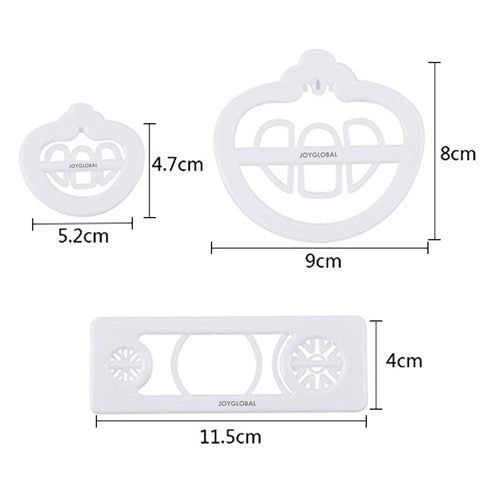 Plastic 3 Piece/Set Princess Tiara Cutter