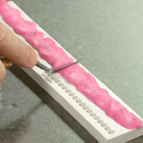 Silicone String Pearl Lace Mould