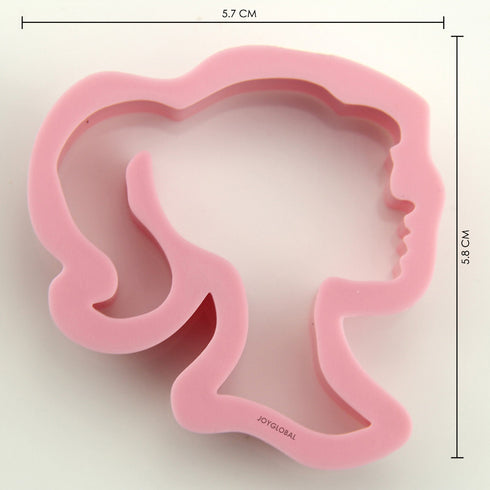 Barbie Face Cookie Cutters