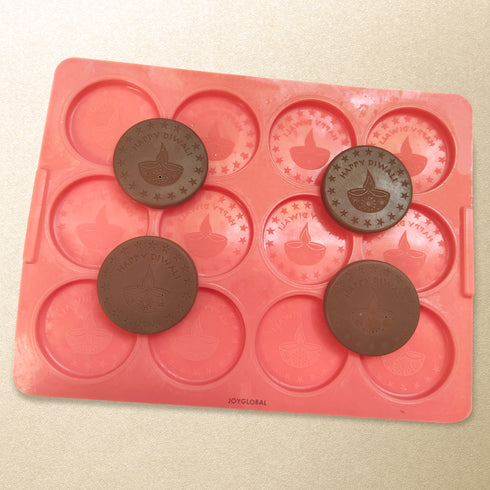 Silicone Diwali Chocolate Mould