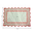 Pink Lace Paper Doilies Liner - 14 x 10 Inch