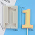 Silicone Number Mold for Baking - Easy Shape Release