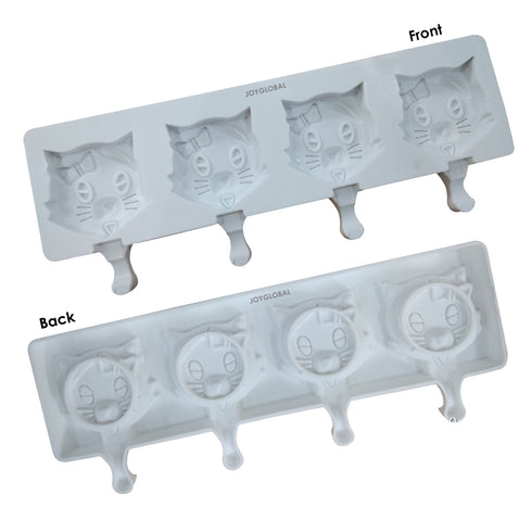 Silicone Hello Kitty Cartoon Ice Cream Mould