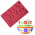 Silicone Folk Design Birds Floral Mould