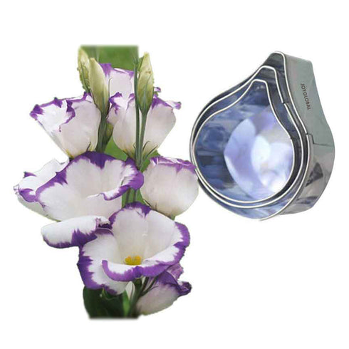 Stainless Steel Lisianthus Petal Cutter