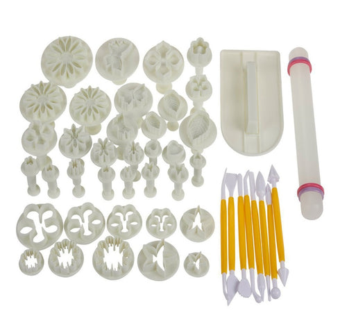 JoyGlobal Flower Plunger Cutter Set- 46 Pieces