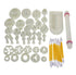 JoyGlobal Flower Plunger Cutter Set- 46 Pieces