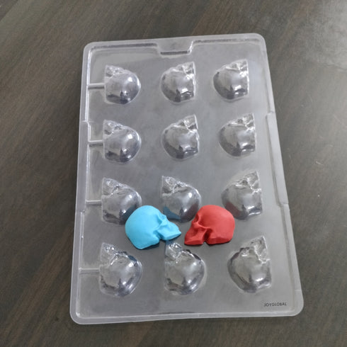 Halloween Skull Shape PVC Mould