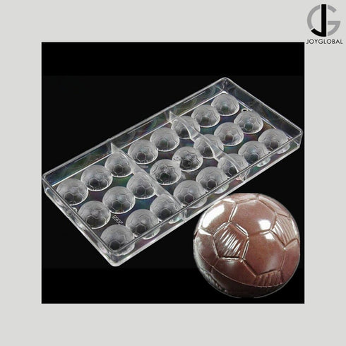 Polycarbonate Football Mould - 8 Grams