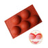 Half Sphere Silicone Mould - Dia 8 CM