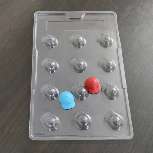 Cacao Cricket Hat Shape PVC Mould