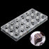 Polycarbonate Magnetic Droplet Shape Mould - 8 Grams