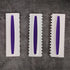 Icing Comb Smoothner Scraper (Set of 3 Pieces)