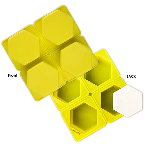 Silicone Hexagon Mould - 120 Grams