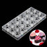 Polycarbonate Magnetic Heart Mould - 12 Grams