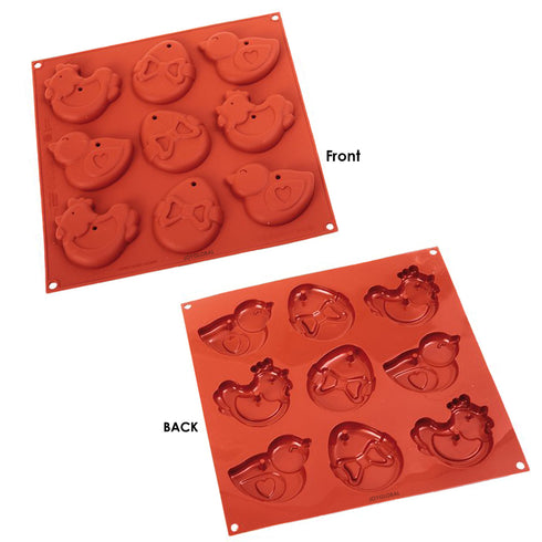 Silicone Easter Egg Garnishing Mould