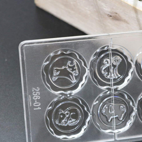 Polycarbonate Animals Chocolate Mould - 8 Grams