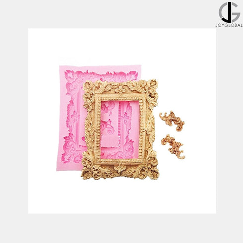 Vintage Mirror Frame Silicone Mould