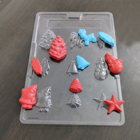Cacao Christmas Theme PVC Mould