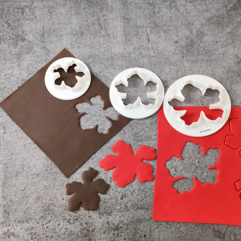 3 Piece Set Hawaiian Flowers Cutter