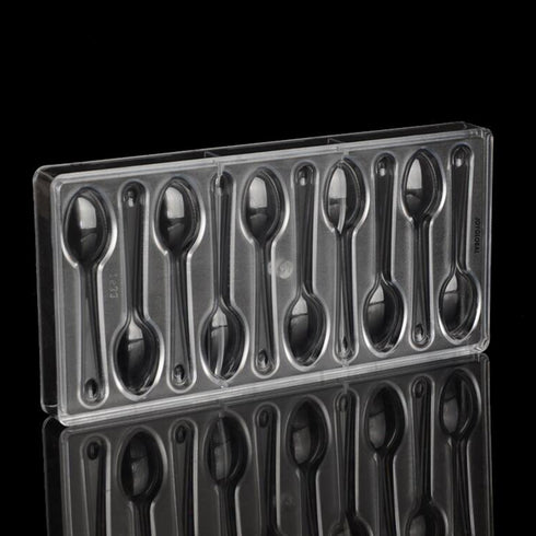 Polycarbonate Spoon Shape Mould - 20 Grams