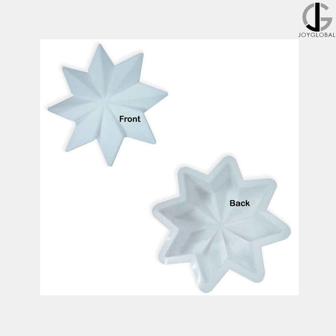 JoyGlobal Silicone 3D Star Design Entremet Mould