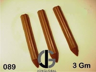 JoyGlobal 10-Cavity Cricket Stump Plastic Chocolate Mould