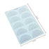 Silicone Half Circle Fan Chocolate Garnishing Mould