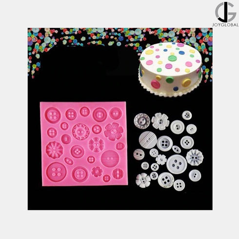 Silicone Designer Button Mould